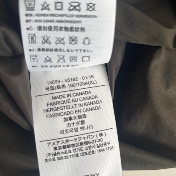 Arc'teryx Veilance Mionn Blazer/ Snap Button Jacket - Peat - XL - Picture 14 of 16